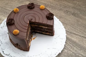 Bizcocho chocolate manjar