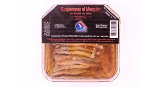 Boquerones al merquén