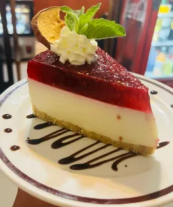 Cheesecake de frambuesa