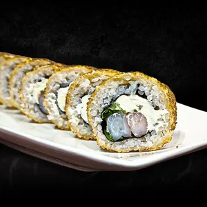 Rolls frito en panko ( proteina a eleccion)