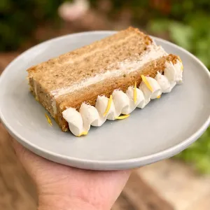 Torta Cuatro Leches Trozo  Vegana APLV, Sin Soya, Vegana