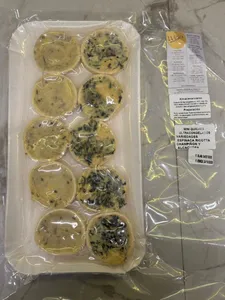 Pack mini quiche E.R.CH y ALCACHOFA (5 de C/U) PRODUCTO ULTRACONGELADO