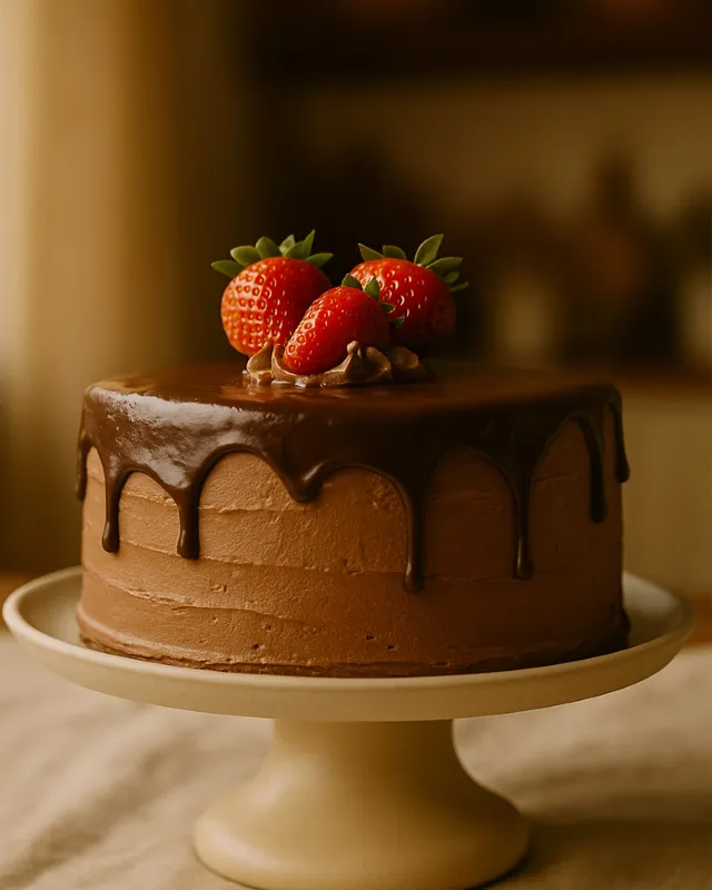 Pastel doble chocolate Pastel doble chocolate
