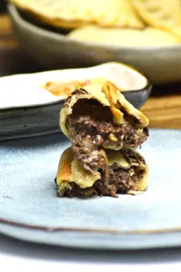 Morcilla Y Queso Azul