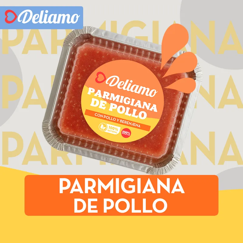 Parmigiana con pollo - Personal (400 gramos) Parmigiana con pollo - Personal (400 gramos)