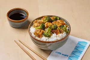 Bowl Gohan To Banjan - Pollo, Brócoli y Salsa Jengibre