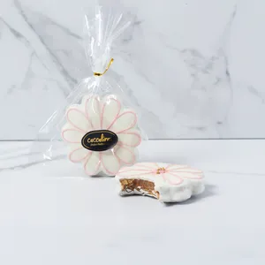 Alfajor Nuez Blanco - Flor