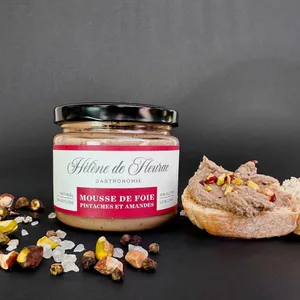 Mousse Foie Pistachos y Almendras 90 gr