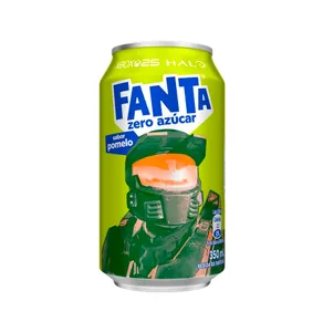 Fanta pomelo sin azúcar 350ml