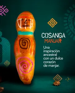Guagua de pan con manjar