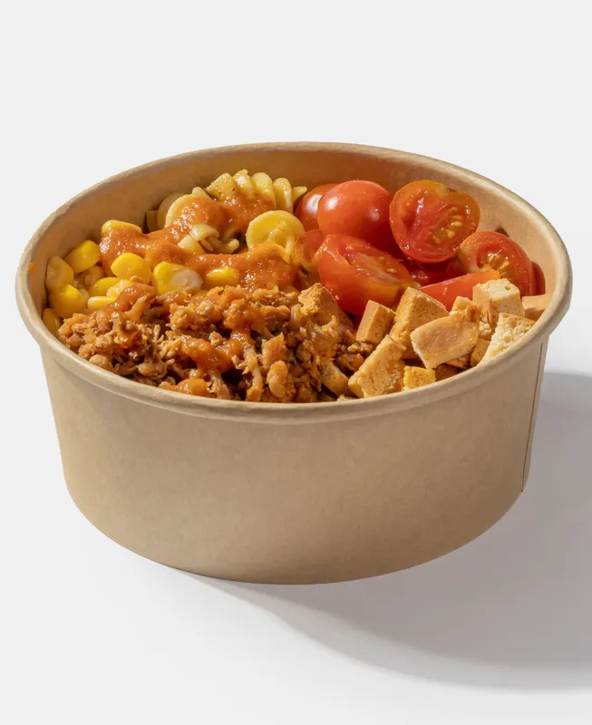 Plato del día Pasta Bowls Cerdo BBQ