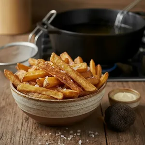 Papas Fritas en Triple Fritura Trufada