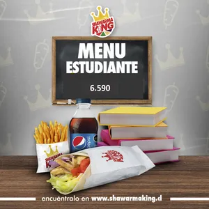 Menú estudiante