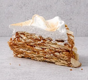Trozo de Torta de Mil Hojas