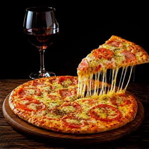 Pizza familiar napolitana 10 porciones Pizza familiar napolitana 10 porciones
