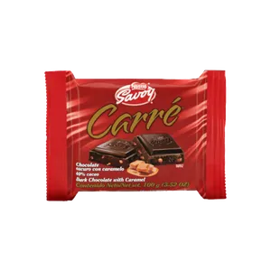 Chocolate Carré Caramelo Savoy 100g