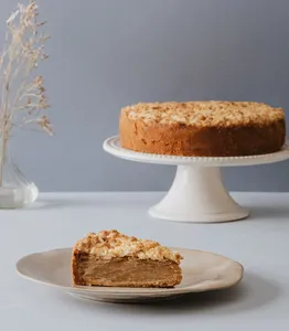 Kuchen Manzana Canela sin azúcar