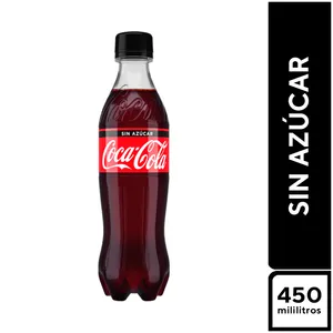 Coca-Cola Sin Azúcar 450 ml