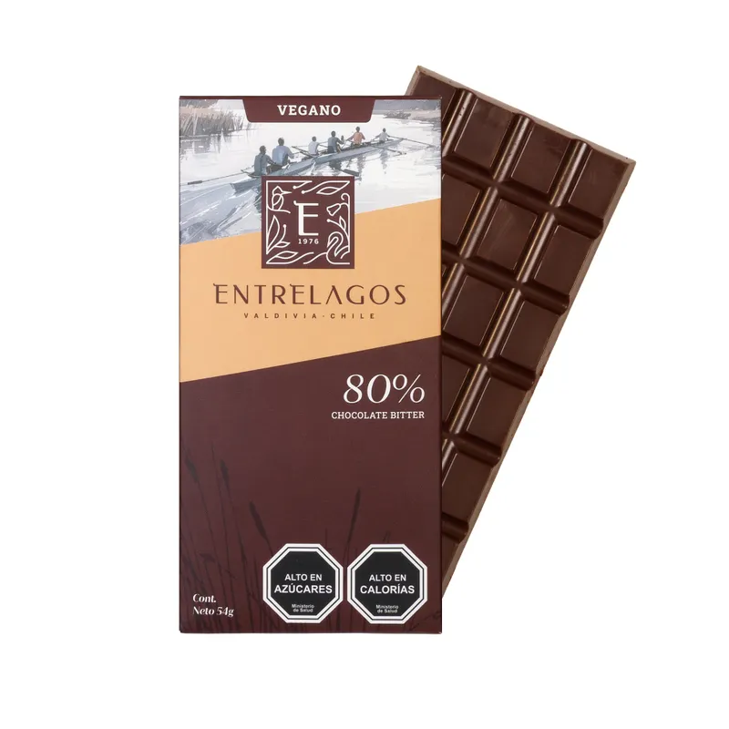 1041- Tableta chocolate Bitter 80% cacao