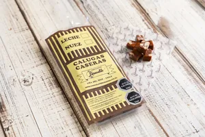 Caluga de leche-nuez 250gr.