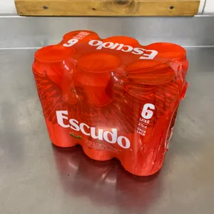 Cerveza escudo lata 470 cc six pack