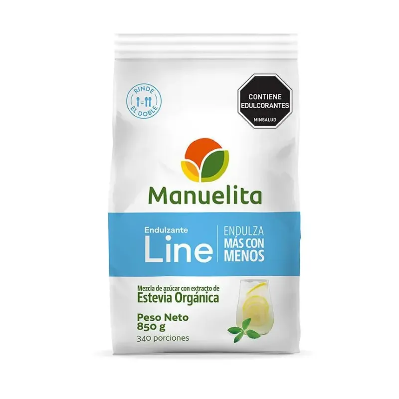 Endulzante manuelita line blanca x 850 estevia orgánica Endulzante manuelita line blanca x 850 estevia orgánica