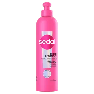 CREMA PARA PEINAR SEDAL BRILLO CERAMIDAS X 300 ML CREMA PARA PEINAR SEDAL BRILLO CERAMIDAS X 300 ML