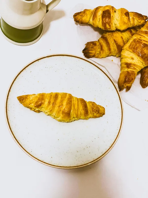 Croissant de mantequilla