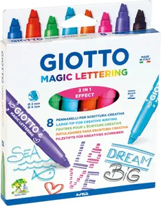 Giotto magic lettering