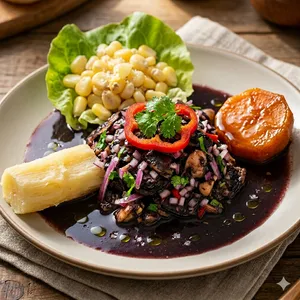 Ceviche de conchas negras