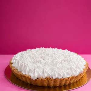 Pie de limón sin azúcar