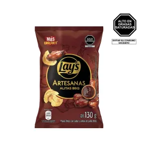 Papas Lays Artesanas Alita BBQ x 130 g