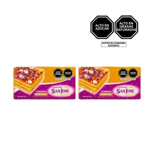 Pack (2 Turrón Tradicional San José x 125 g)