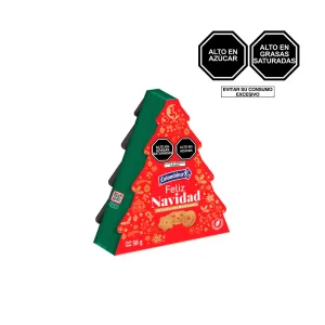 Galleta Colombina Mini Arbol Navidad X 50 Gr