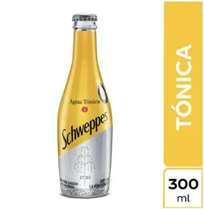 Agua tónica schweppes 300 ml