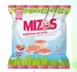 GALLETA MIZOS FRUTILLA 16GR