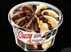 Helado crazy flocos