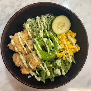 Poke calugas de pescado