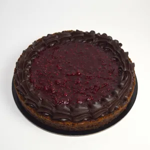 Pie de Chocolate Frambuesa