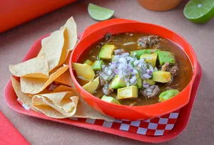 Consomé Carnudo + Totopos