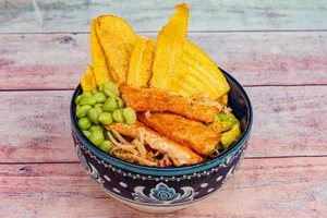 Poke de salmón