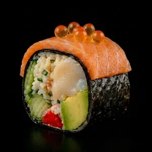 Maki Salmón Sin Arroz
