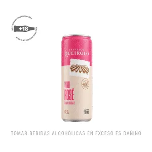 Vino Santiago Queirolo Rose Lata x 355 ml