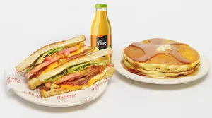 Belt Sandwich + Pancakes