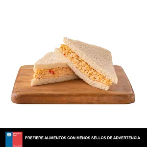 Sándwich Miga Ave Pimentón doble
