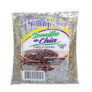 Semillas de chia salugran enteras x 125 grs