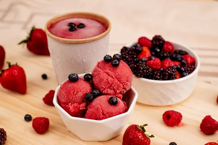 Frutos rojos sin azúcar