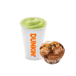 Matcha Latte M + Muffin