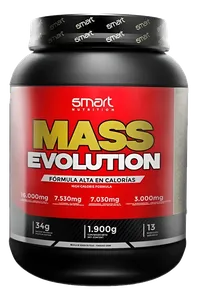 PROTEÍNA MASS EVOLUTION VAINILLA 1900G SMART NUTRITION TARRO