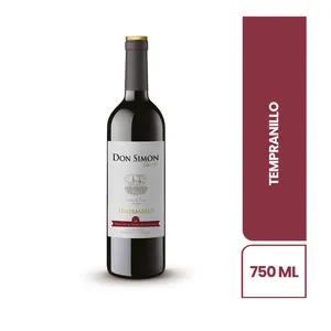 VINO DON SIMON SELECCION TEMPRANILLO X 750 ML